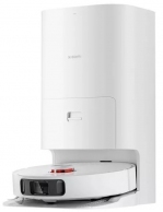 XIAOMI "X10" + Auto dumping station, EU, White, Robot Vacuum with Auto-Dumping Cleaning 2.0, Suction 4000pa, Sweep, Mop, Remote Control, Wi-Fi, Multi-Floor Mapping, Self Charging, Auto Dirt Disposal, Dust Box Capacity: 3L, Working Time: 180m, Maximum area thumbnav 1