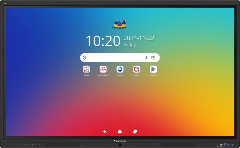 55” Display  Interactive ViewSonic IFP5541-1-3C/ + Wi-Fi Bundle/ 4K/ 8GB RAM/ 128GB photo 1