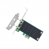 TP-LINK Archer T4E  AC1200 Wireless Dual Band PCI Express Adapter, 867Mbps on 5GHz + 300Mpbs on 2.4GHz, 802.11a/b/g/n/ac, 2 Dual Band detachable аntennas thumbnav 2