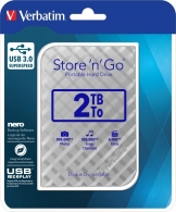 2.5” Внешний HDD Verbatim ”Store 'n' Go” / USB3.0 / 2.0TB / Silver thumbnav 4