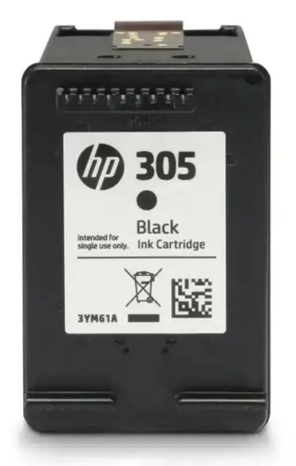 HP 305 (3YM61AE) Black Original Ink for HP DeskJet 2710, HP DeskJet 2720 ,HP DeskJet 2721, HP DeskJet 2722, HP DeskJet 2723, HP DeskJet 2724, HP DeskJet Plus 4110,HP DeskJet Plus 4120, 120 pages photo 3