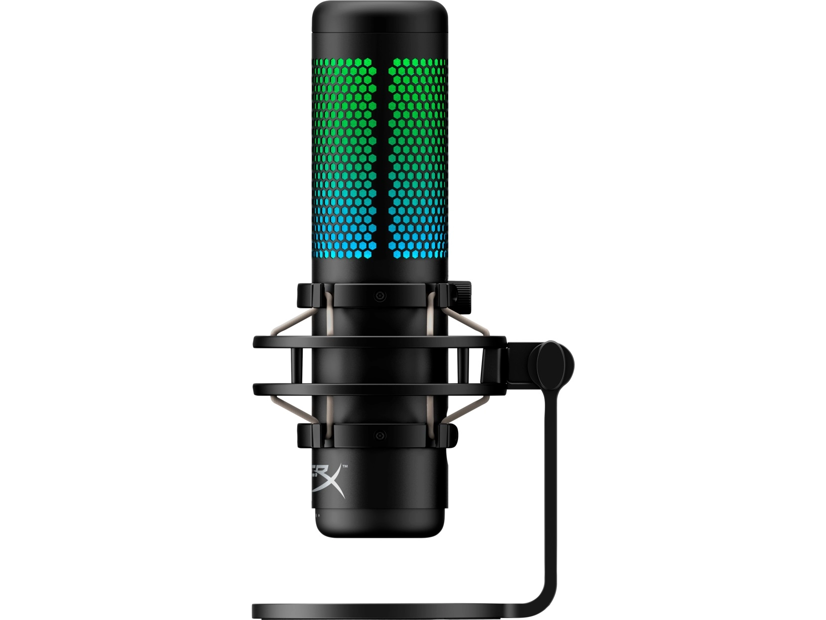 Микрофон для стриминга HyperX QuadCast S, RGB, [4P5P7AA]