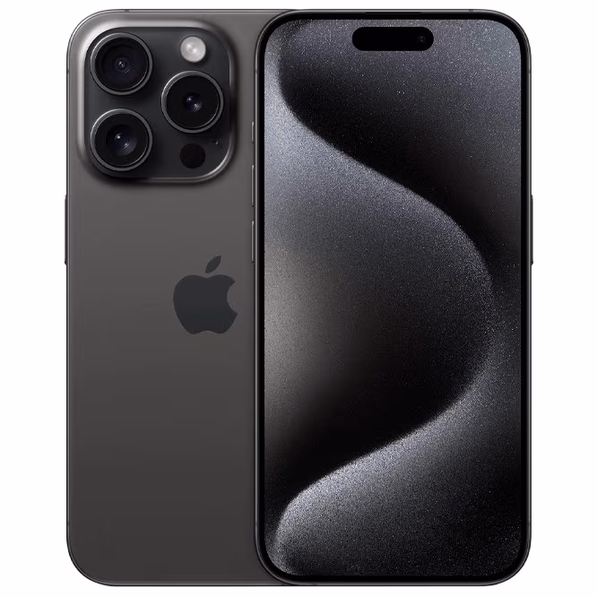 Smartphone Apple iPhone 15 Pro (A3102) / 8GB RAM / 256GB / Black Titanium 