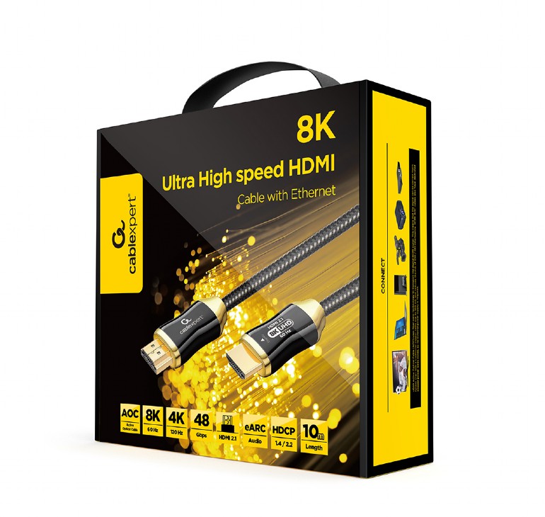 Видео кабель Cablexpert CCBP-HDMI8K-AOC-10M/ ”AOC Premium Series”/ Supports 8K UHD resolutions at 60Hz/ male-male/10 m photo 3