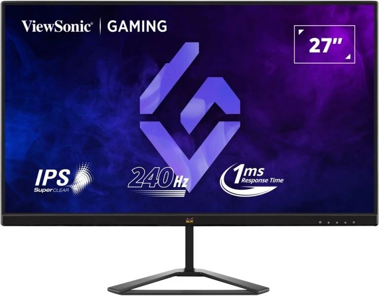27.0'' Monitor Gaming VIEWSONIC VX2779A-HD-PRO/ 1ms/ 240Hz/ Black photo 1