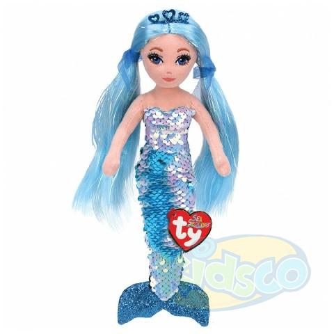 TY TY02102 Tm Indigo - Sequin Aqua Mermaid 27cm photo 1