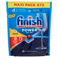 Tablete p/u MSV Finish All in One  72 tab Lemon