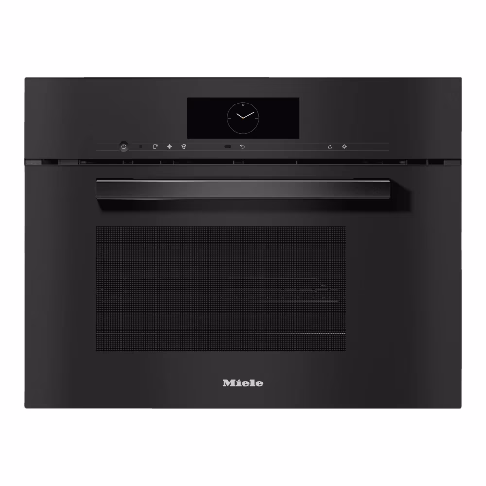 Cuptor electric incorp. cu aburi si cu cuptor microunde Miele DGM7840 Obsidian black 