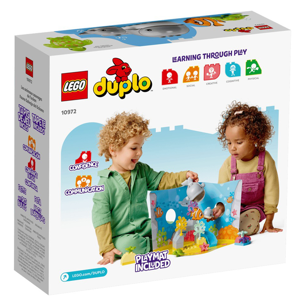 Constructor Lego Duplo Wild Animals of the Ocean 10972  de la 2+ ani photo 5