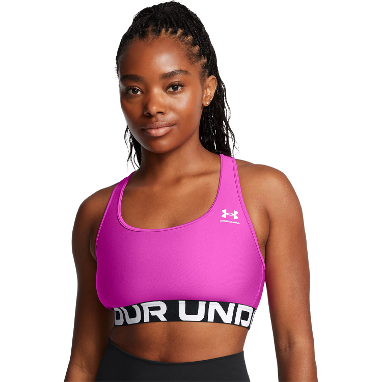Bra sportive Under Armour UA HG Authentics Mid Branded / Femei / XS / Roz photo 3