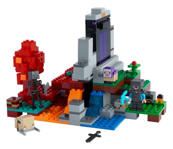 Конструктор Lego Minecraft The Ruined Portal 21172  от 7+ лет photo 2