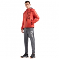 Scurta EA7 EMPORIO ARMANI TECHNICAL FABRIC PADDED JACKET WITH HOOD thumbnav 3