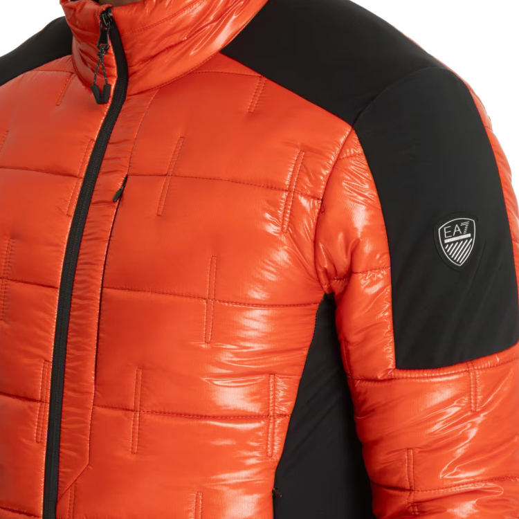Geacă pt Barbati EA7 EMPORIO ARMANI BOMBER JACKET S Portocaliu photo 4