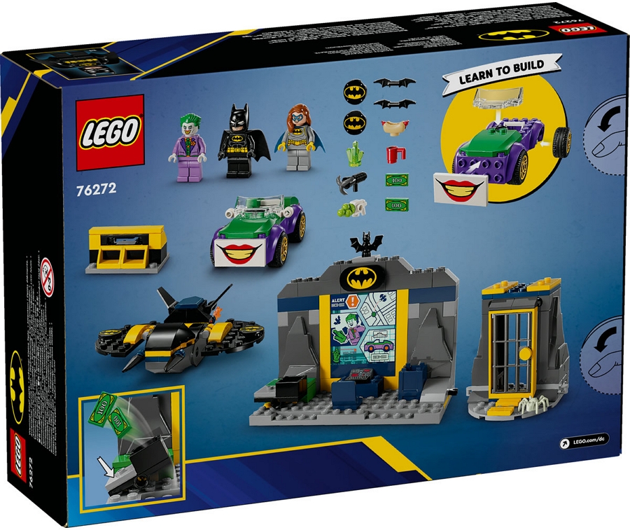 Конструктор Lego Batman The Batcave with Batman, Batgirl and The Joker 76272  от 4+ лет photo 1
