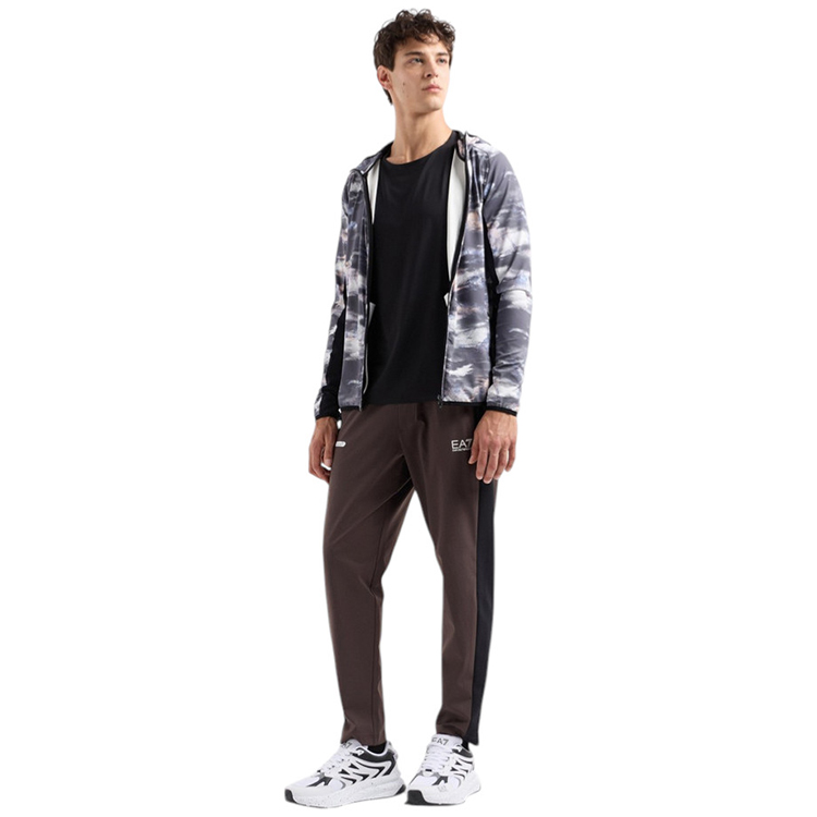Мужская Ветровка EA7 EMPORIO ARMANI VIGOR7 M HOODIE FZ PL ST XXL Разноцветный photo 3