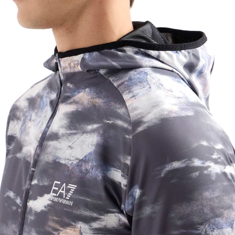 Мужская Ветровка EA7 EMPORIO ARMANI VIGOR7 M HOODIE FZ PL ST XXL Разноцветный photo 5