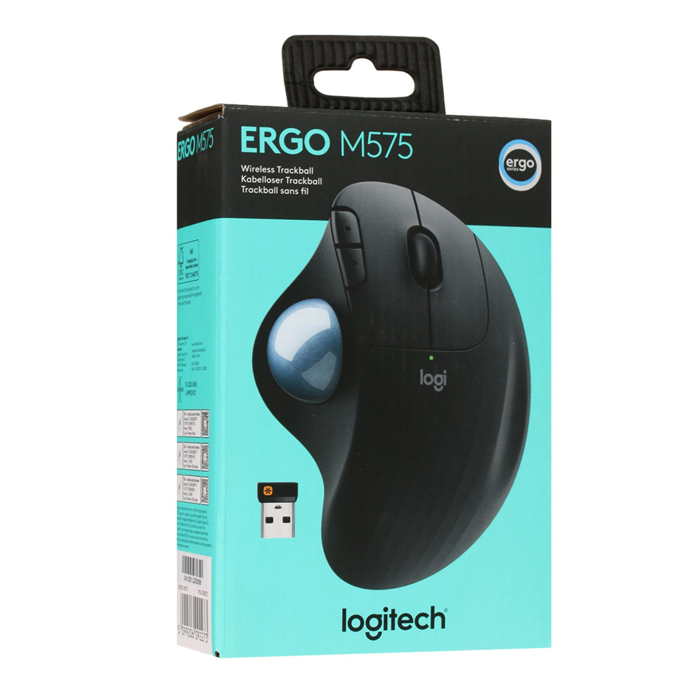 Mouse fara fir Logitech ERGO M575 Trackball (910-005872) Graphite / Optic / Graphite photo 7