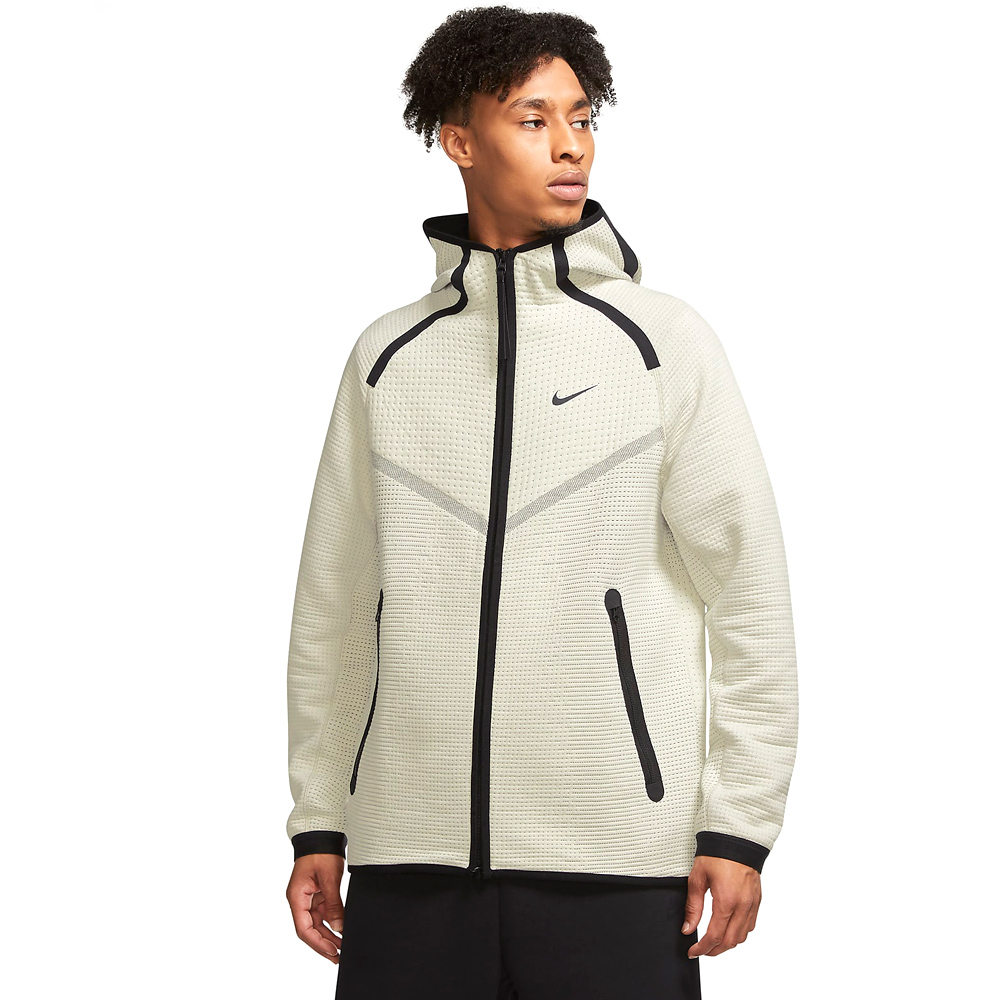 Hanorac pt bărbați Nike M NSW TCH PCK WR HOODIE FZ ENG L Bej photo 2