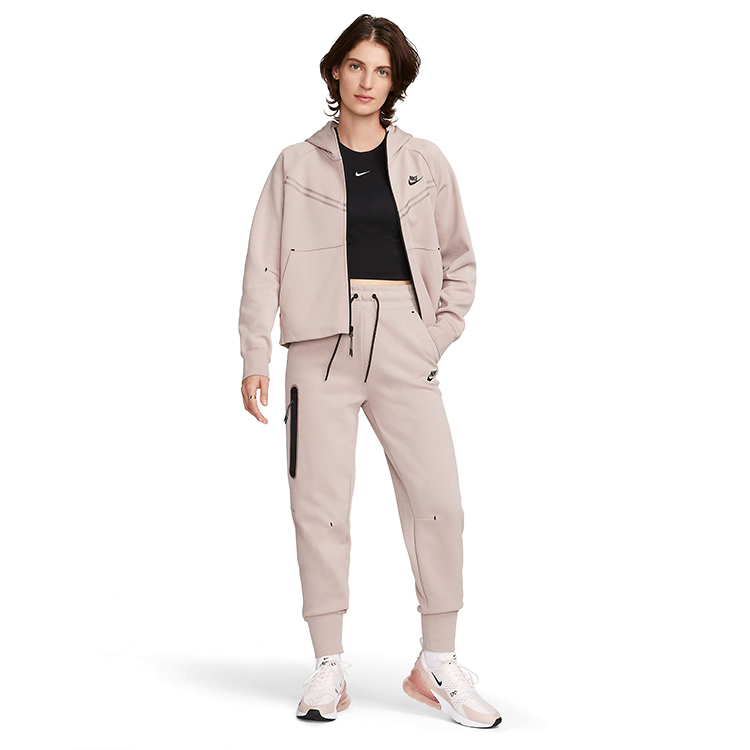 Pantaloni Nike W NSW TCH FLC PANT S-T Roz Femei photo 4
