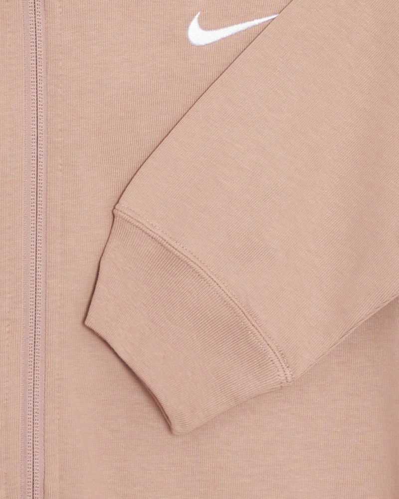 Hanorac Nike W NSW JRSY OS FZ HOODIE XS Portocaliu Femei photo 3