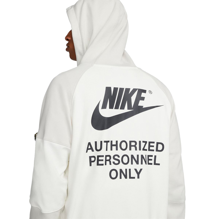 Hanorac pt bărbați Nike M NSW FLC FZ TOP GX AP XS Alb photo 6
