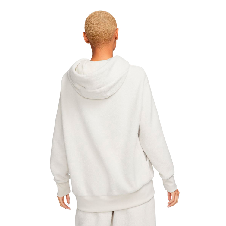 Hanorac Nike W NSW PLSH PO HOODIE M Gri Femei photo 6