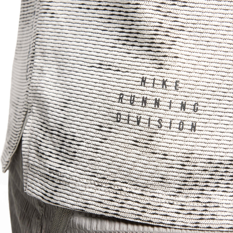 Футболка мужская Nike M NK DFADV RUN DIV SS TOP L Белый/Серый photo 3
