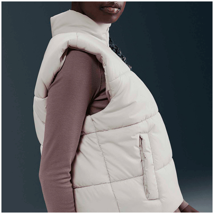 Vesta Nike W NSW TF SYNFL NK CLSC VEST M Bej Femei photo 6