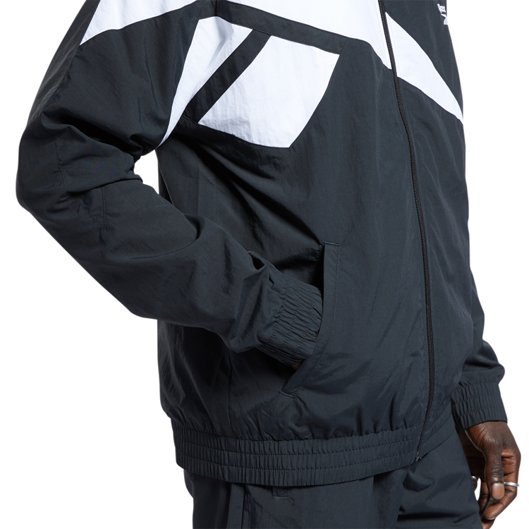 Hanorac pt bărbați Reebok CL F FR TRACKTOP S Negru photo 2