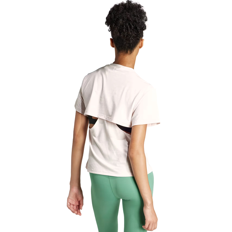 Tricou Adidas POWER BL TEE / Femei / XS / Roz photo 3