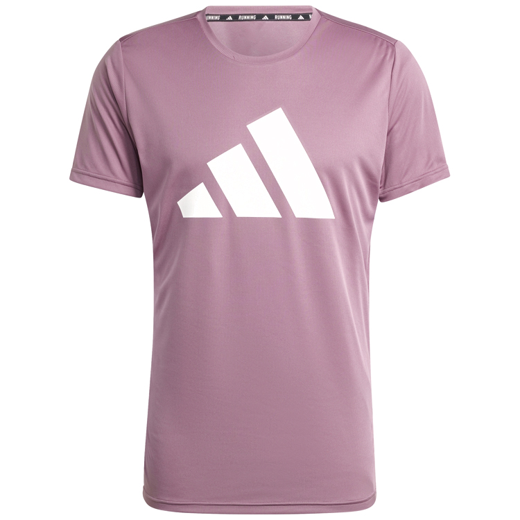 Футболка мужская Adidas RUN IT TEE S Сиреневый photo 3