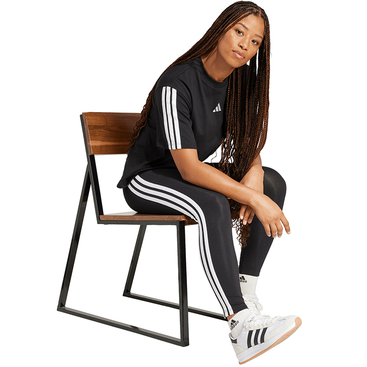 Легинсы Adidas W 3S SJ LEG XXS Черный Женский photo 7