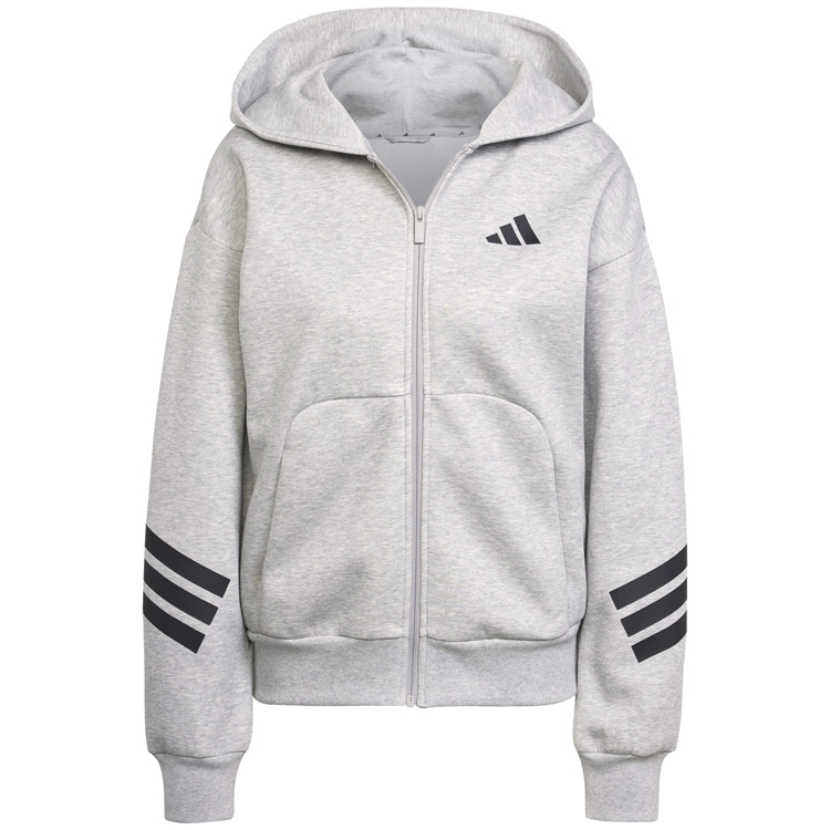 Hanorac Adidas W FI 3S FZ HD XXS Gri Femei photo 2