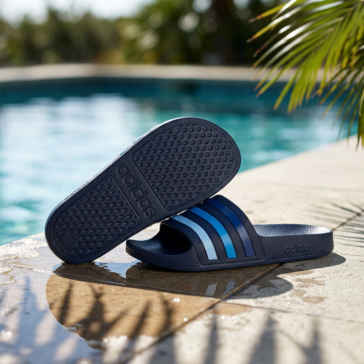 Slapi Adidas ADILETTE AQUA K pt Barbati / 29 / Albastru photo 5