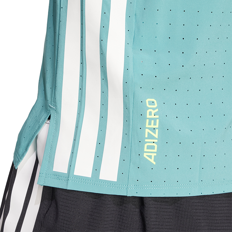 Футболка Adidas ADIZERO TEE W XS Бирюзовый Женский photo 3