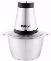 Измельчитель Kitfort KT-1372, 1800 мл, 2 скоростей, Серый