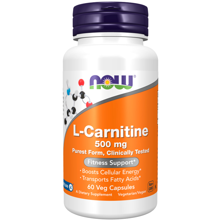 Карнитин Now Sports L-Carnitine, Veg Capsules photo 1