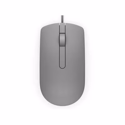 Dell Optical Mouse - Wired - USB, 1000 dpi, 413g, MS116 - Grey (570-AAIT)