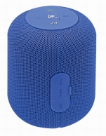 Gembird SPK-BT-15-B, Bluetooth Portable Speaker, 5W RMS, Bluetooth v.5.1, Built-in microphone, microSD, built-in lithium battery - 1200 mAh, FM-radio: power and audio cables are anntena, Blue thumbnav 1