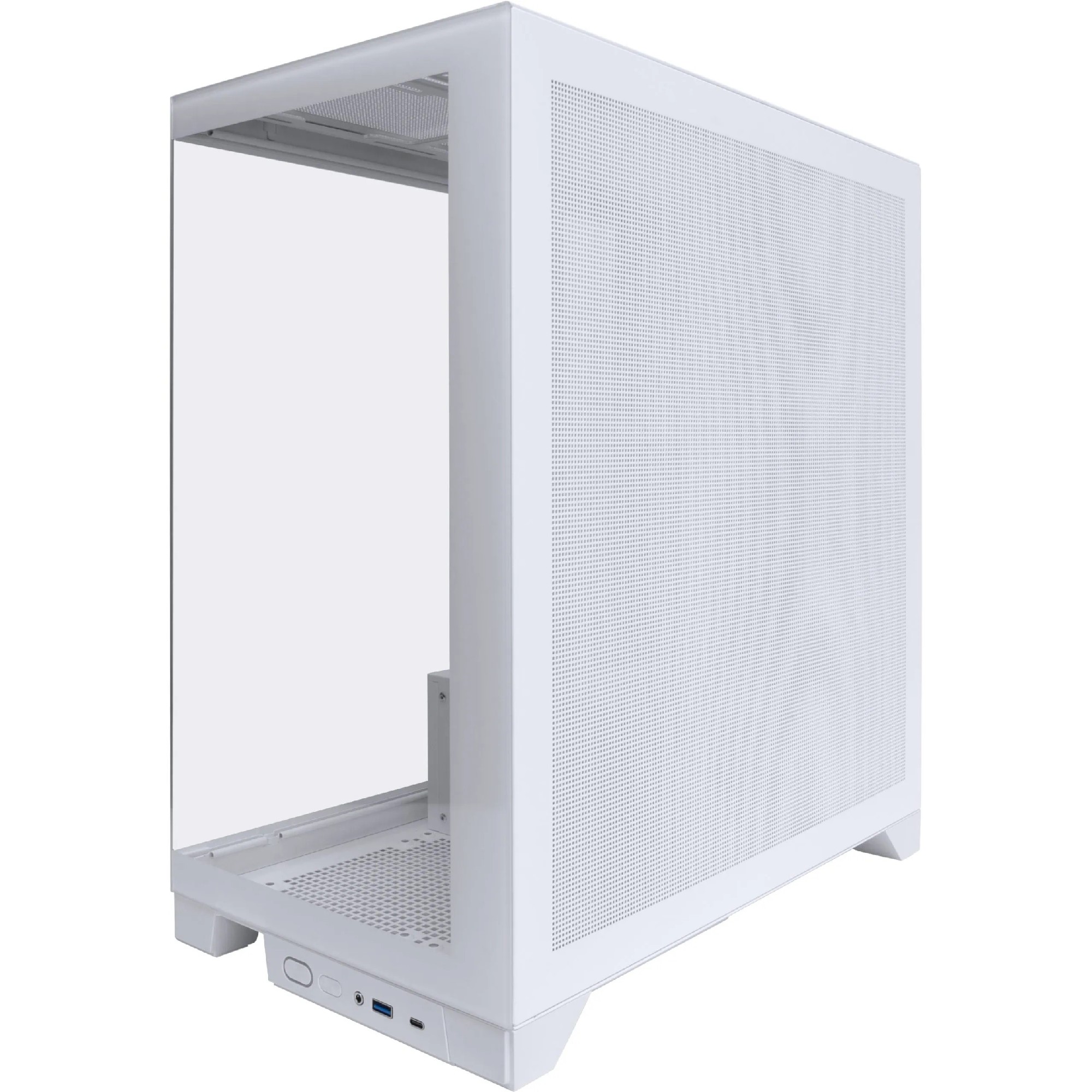 Корпус 1STPLAYER Mi8 / no PSU / Side-Window / 4x120mm / ATX / White photo 2