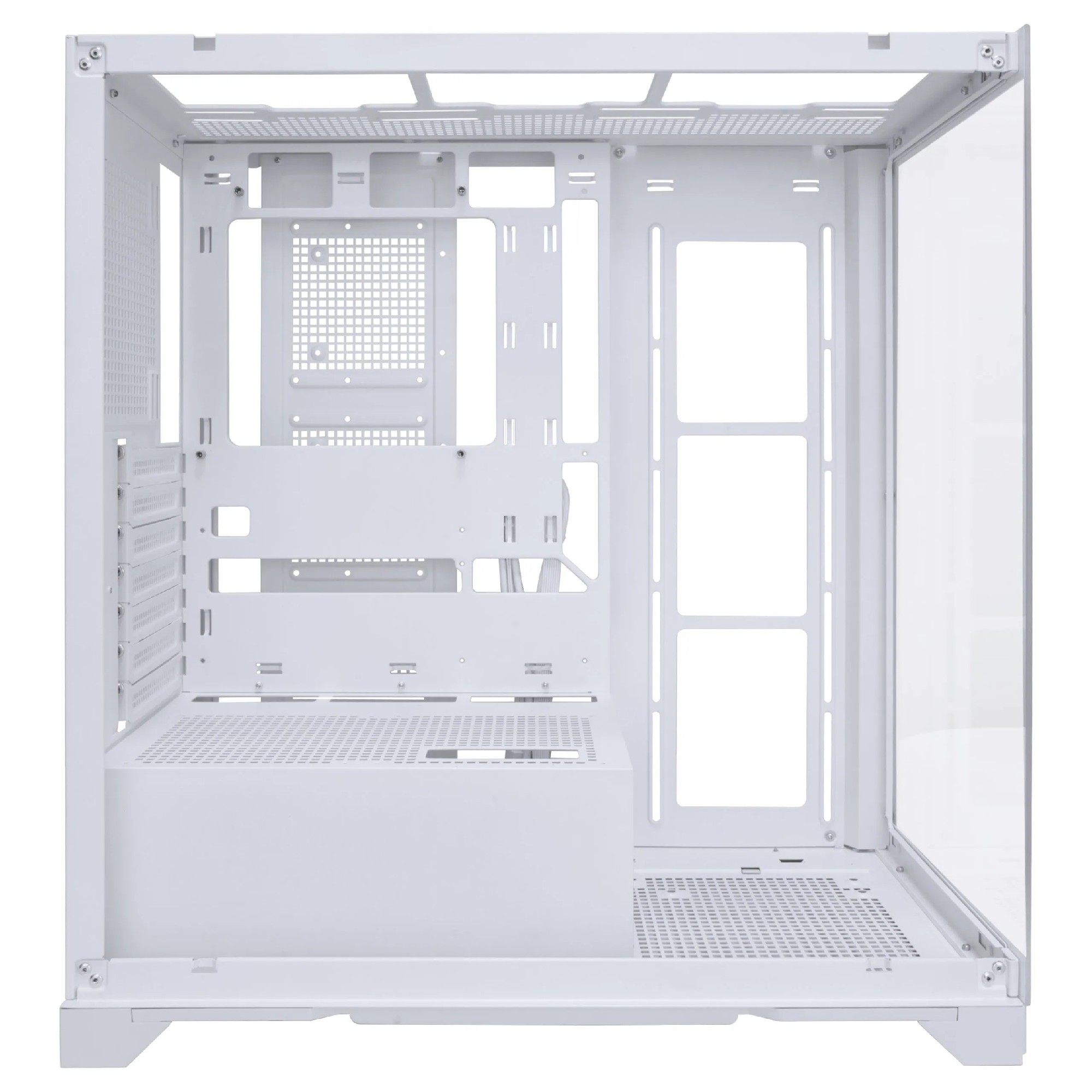 Корпус 1STPLAYER Mi8 / no PSU / Side-Window / 4x120mm / ATX / White photo 3