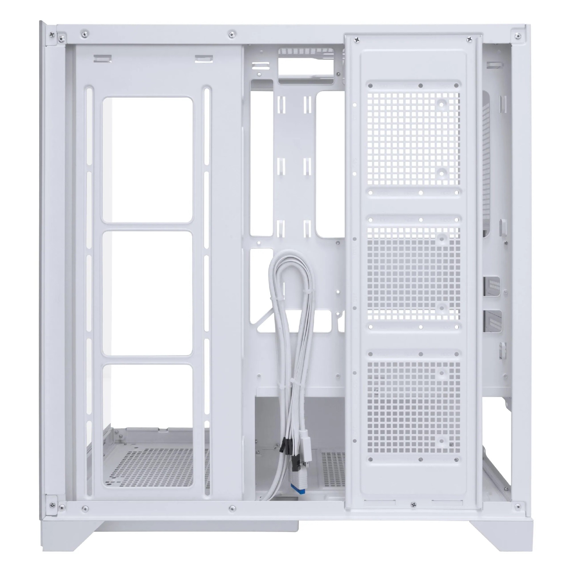 Корпус 1STPLAYER Mi8 / no PSU / Side-Window / 4x120mm / ATX / White photo 4