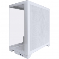 Корпус 1STPLAYER Mi8 / no PSU / Side-Window / 4x120mm / ATX / White thumbnav 2