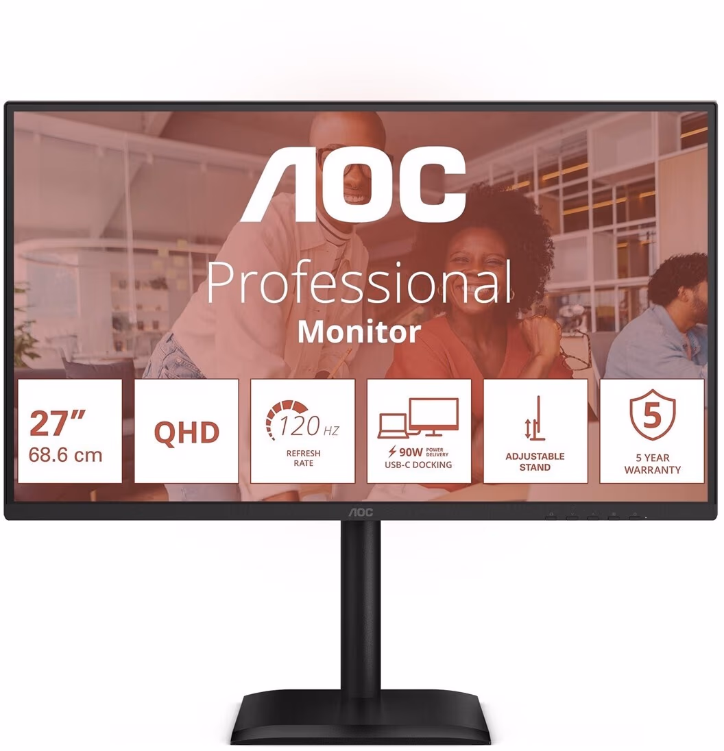 27.0” Monitor AOC Q27E4CV/ QHD /120Hz