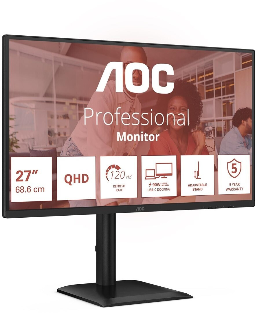  27.0” Monitor AOC Q27E4CV/ QHD /120Hz photo 2