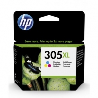 HP 305XL (3YM62AE) High Yield Black Ink for HP DeskJet 2710, HP DeskJet 2720 ,HP DeskJet 2721, HP DeskJet 2722, HP DeskJet 2723, HP DeskJet 2724, HP DeskJet Plus 4110,HP DeskJet Plus 4120, 240 p. thumbnav 1