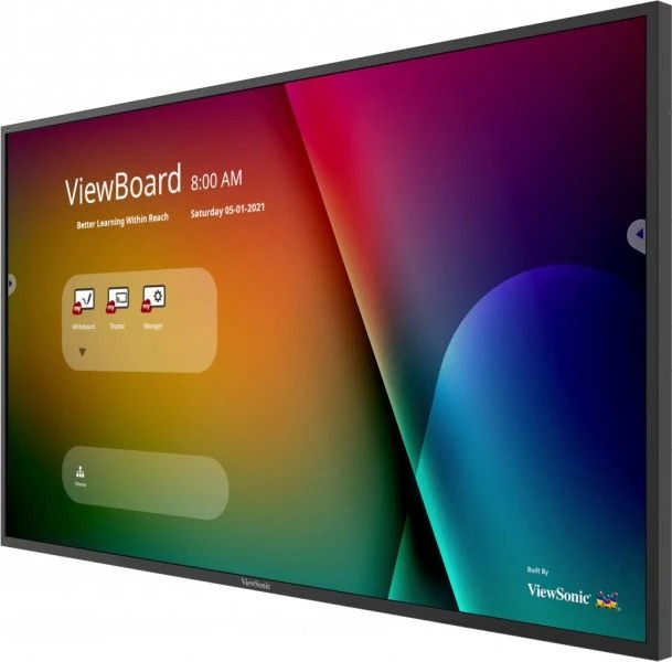 ViewSonic IFP4320,  43" 4K UHD (3840x2160) PCAP 10 points touch, 350nits, 1000:1 16GB storage 3GB RAM, 1x DP, 1x HDMI, 1 DVI, 1xVGA, 1xRS232, 1x RJ45, 1x USB C, 2x USB 2.0, 1 x USB B for touch, table stand included. photo 3
