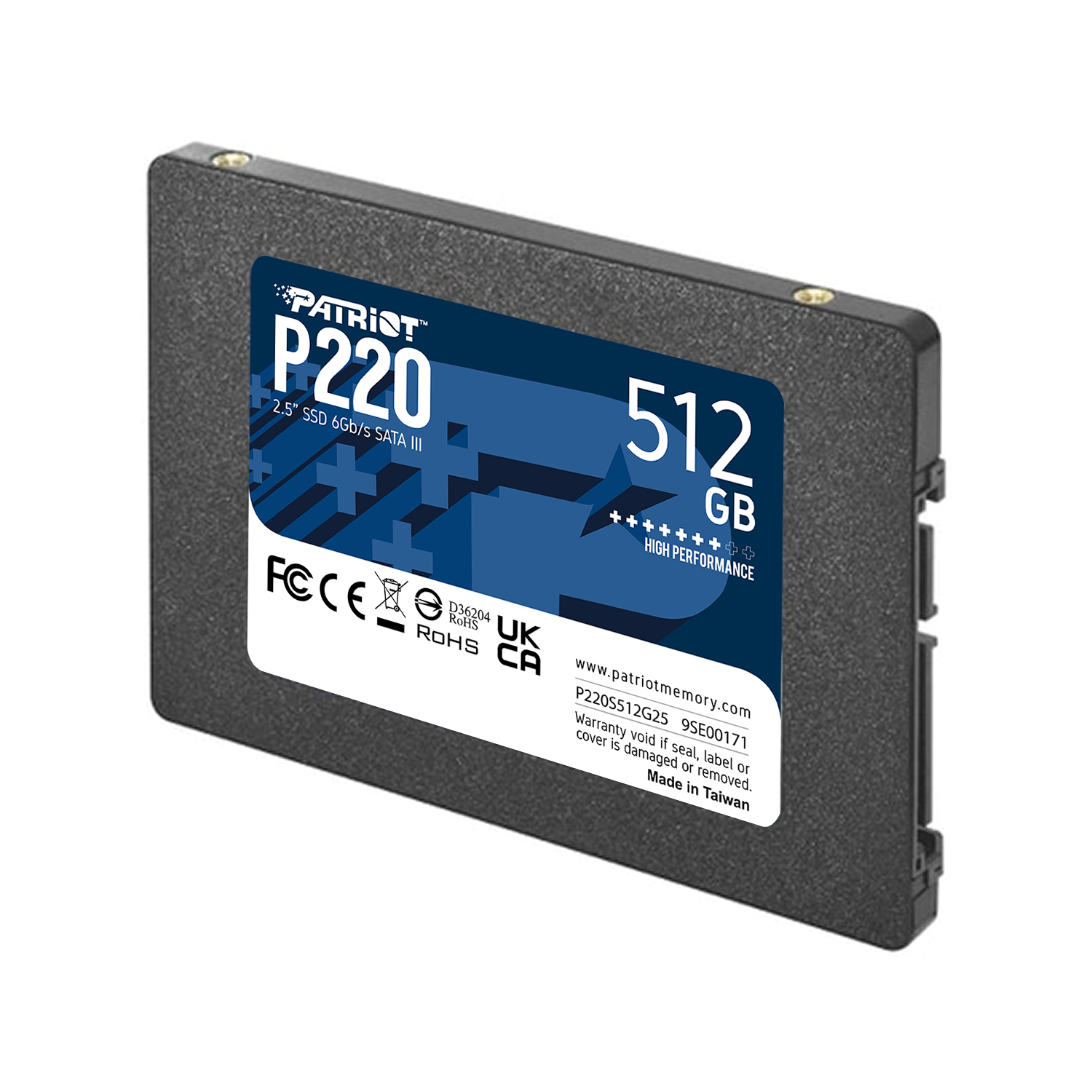 2,5” SSD Patriot P220 512GB photo 3