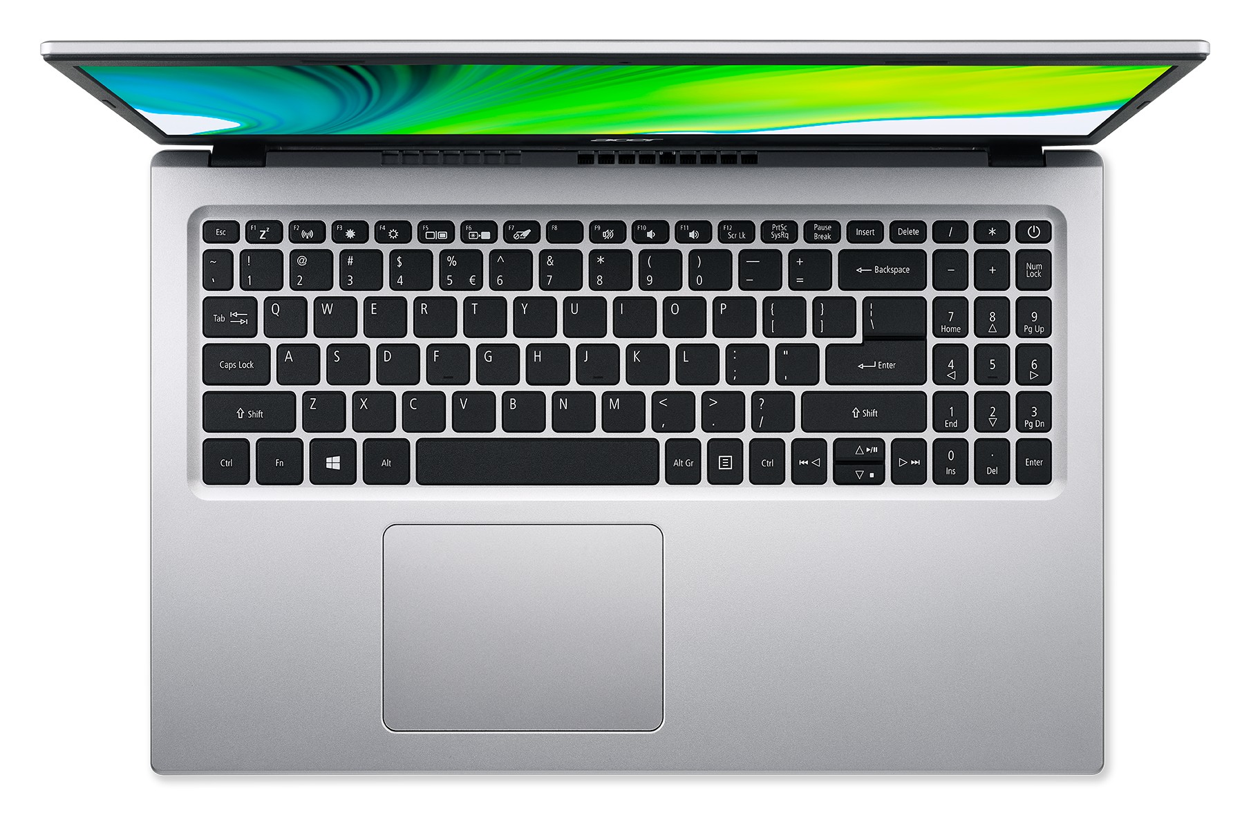 Ноутбук 15,6" ACER Aspire A315-35 (NX.A6LEU.00F) / Intel Celeron N4500 / 8GB / 256GB SSD / Pure Silver photo 4