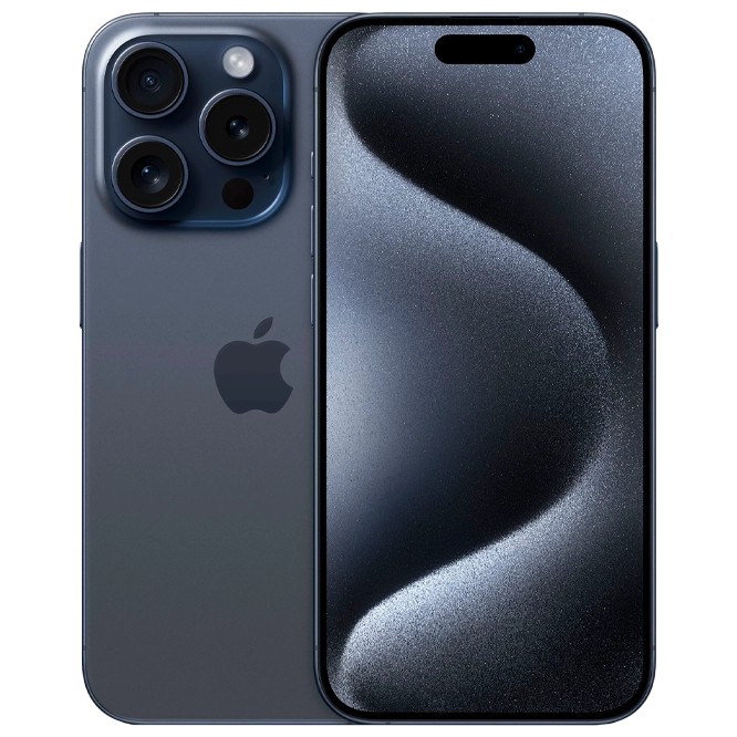 Smartphone Apple iPhone 15 Pro (A3102) / 8GB RAM / 256GB / Blue Titanium photo 1